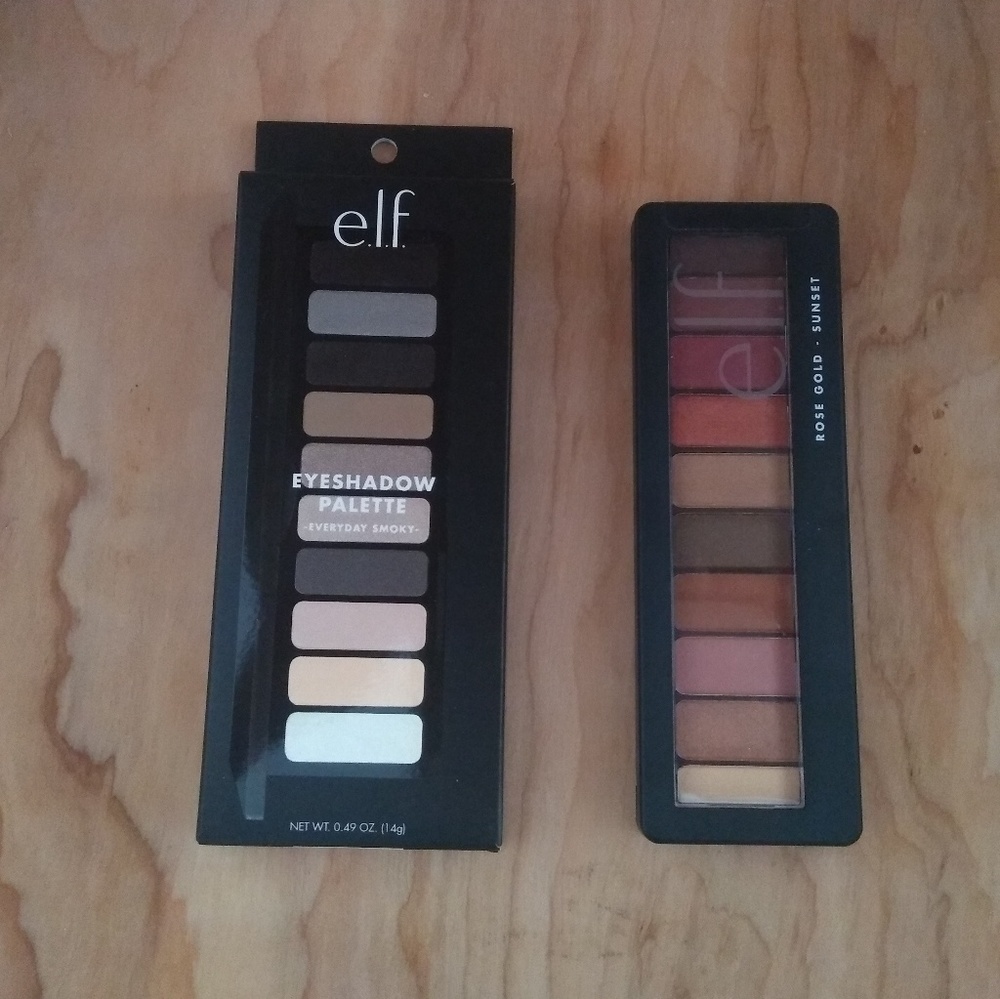 e.l.f. eyeshadow palettes